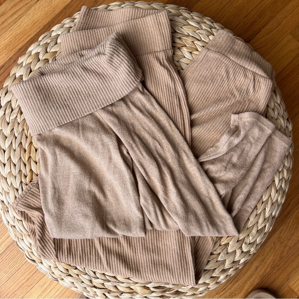 Express Ribbed Knit Co-ord Sweater Set